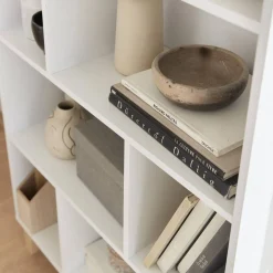 4-shelf scandi-style bookcase