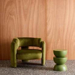 Side table, end table, bedside table metal Ø32 x H46.5cm