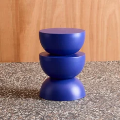 Side table, end table, bedside table metal Ø32 x H46.5cm