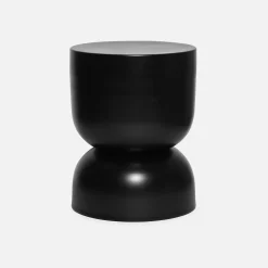 Side table, end table, metal bedside table Ø32 x H42cm