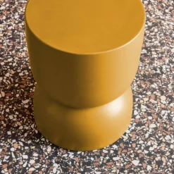 Side table, end table, metal bedside table Ø32 x H42cm