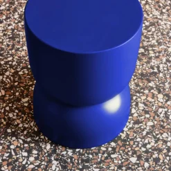 Side table, end table, metal bedside table Ø32 x H42cm