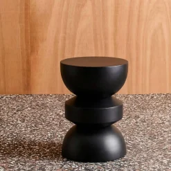 Side table, end table, nightstand metal