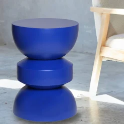Side table, end table, nightstand metal