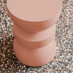 Side table, end table, nightstand metal