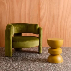 Side table, end table, nightstand metal