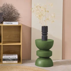 Side table, end table, nightstand metal