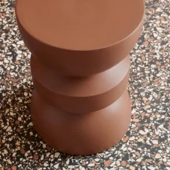 Side table, end table, nightstand metal