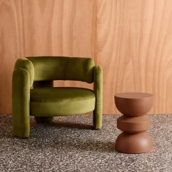 Side table, end table, nightstand metal