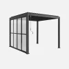 Sliding door aluminium 3m for Triomphe pergola