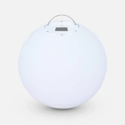 Spherical LED lamp with remote control