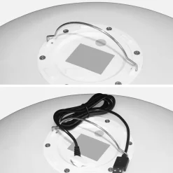 Spherical LED lamp with remote control
