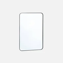 Steel rectangular mirror