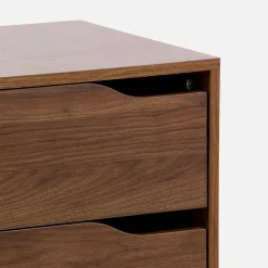 Tall chest of drawers wood decor 4 drawers