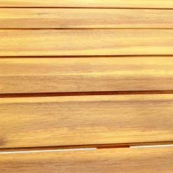 2 to 3-seater bench in acacia wood, 140cm