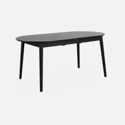 6 to 8-seater extendable oval dining table