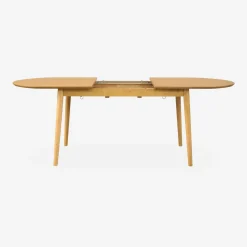 6 to 8-seater extendable oval dining table