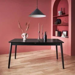 6 to 8-seater extendable rectangular dining table