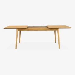 6 to 8-seater extendable rectangular dining table