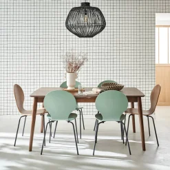 6 to 8-seater extendable rectangular dining table