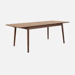 6 to 8-seater extendable rectangular dining table