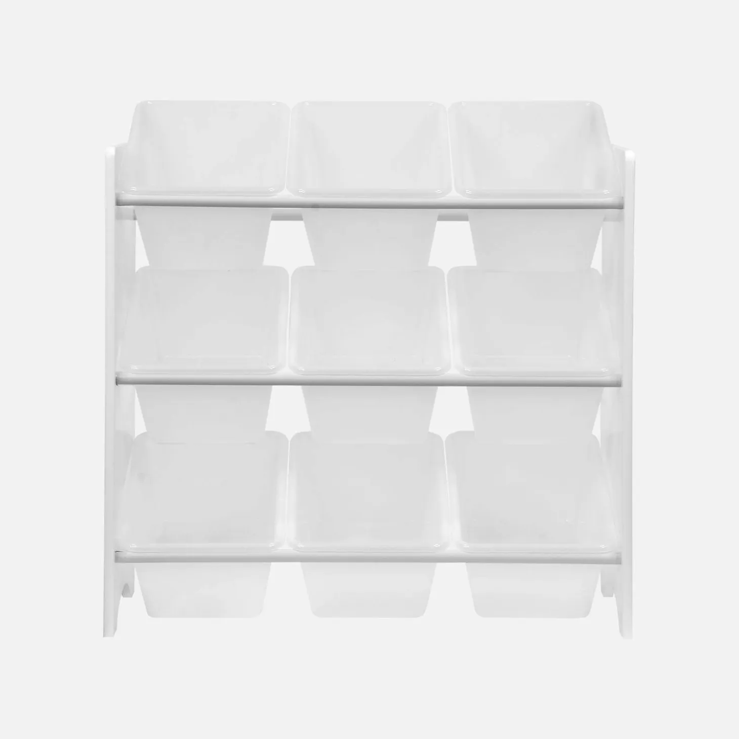 Toy storage unit with 9 compartments (set of 2)