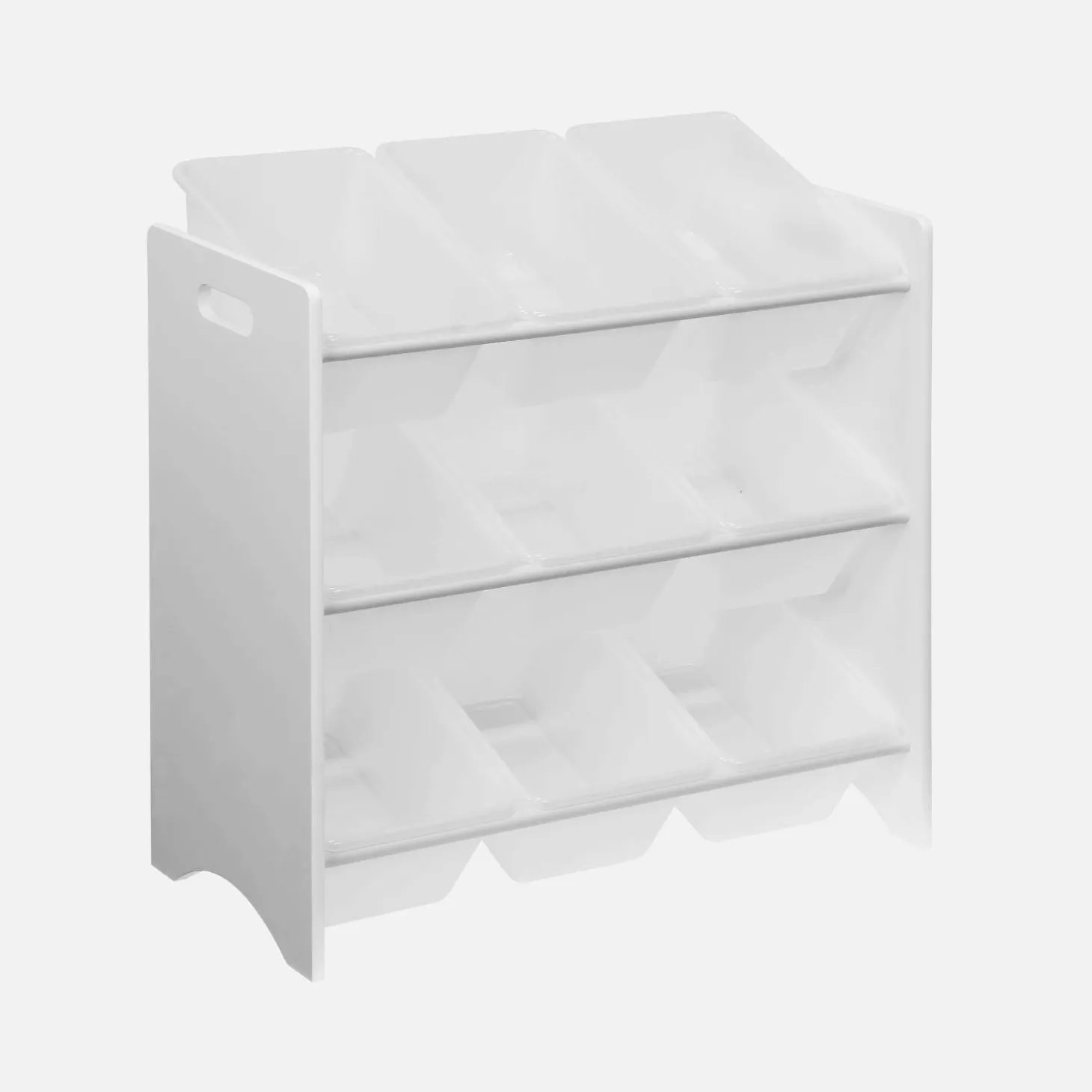 Toy storage unit with 9 compartments (set of 2)