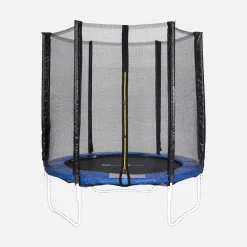 Trampoline safety net