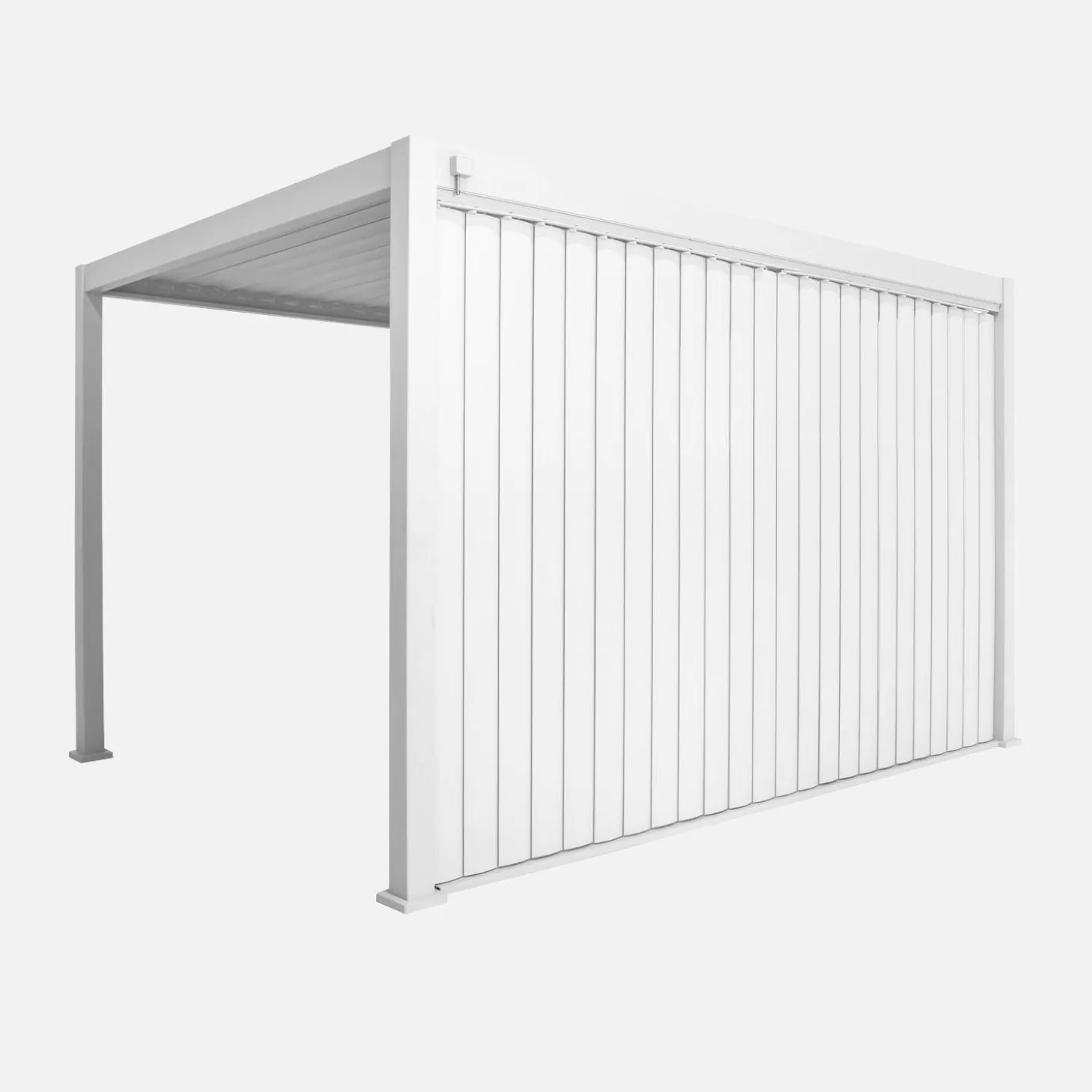 Vertical adjustable louver panel 4m for Triomphe pergola 4x3m