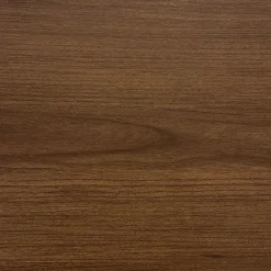 Vintage wood effect bedside table with 2 drawers