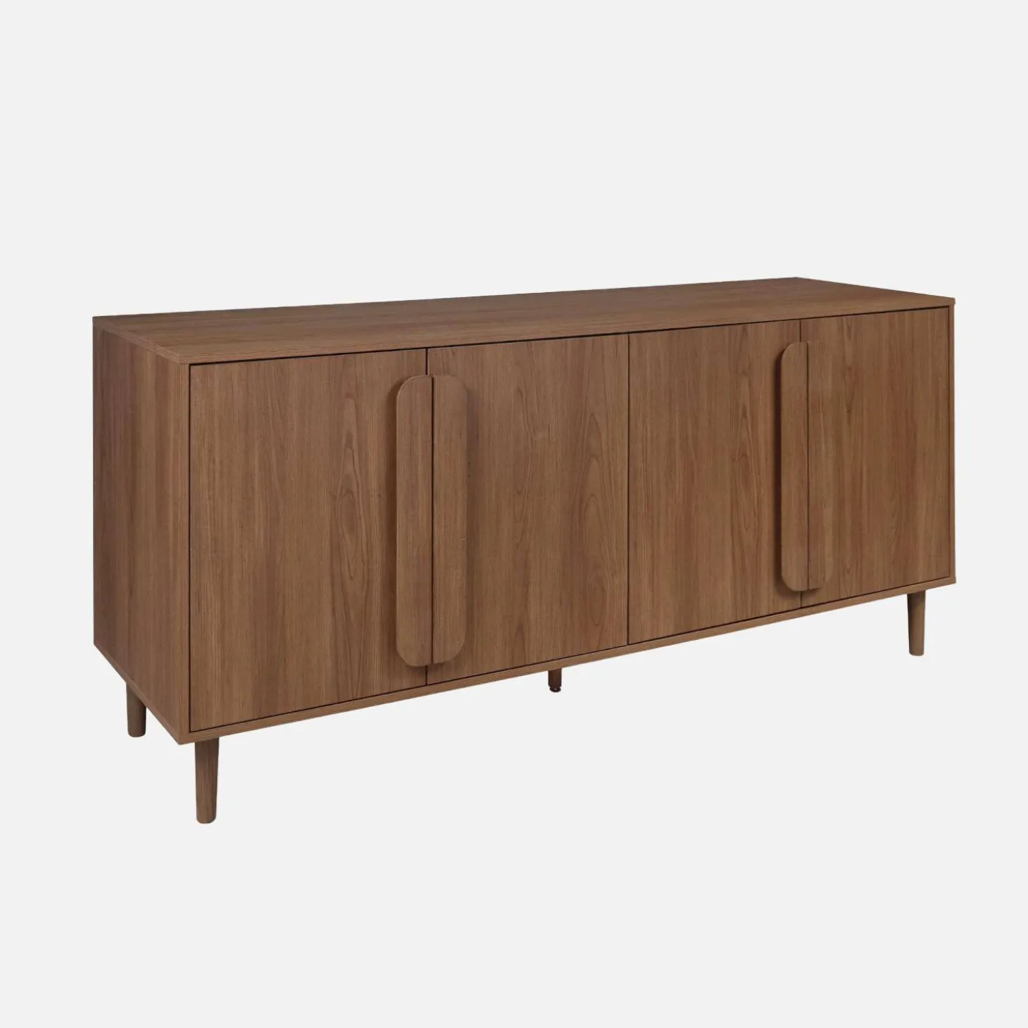 Vintage wood effect sideboard with 4 doors