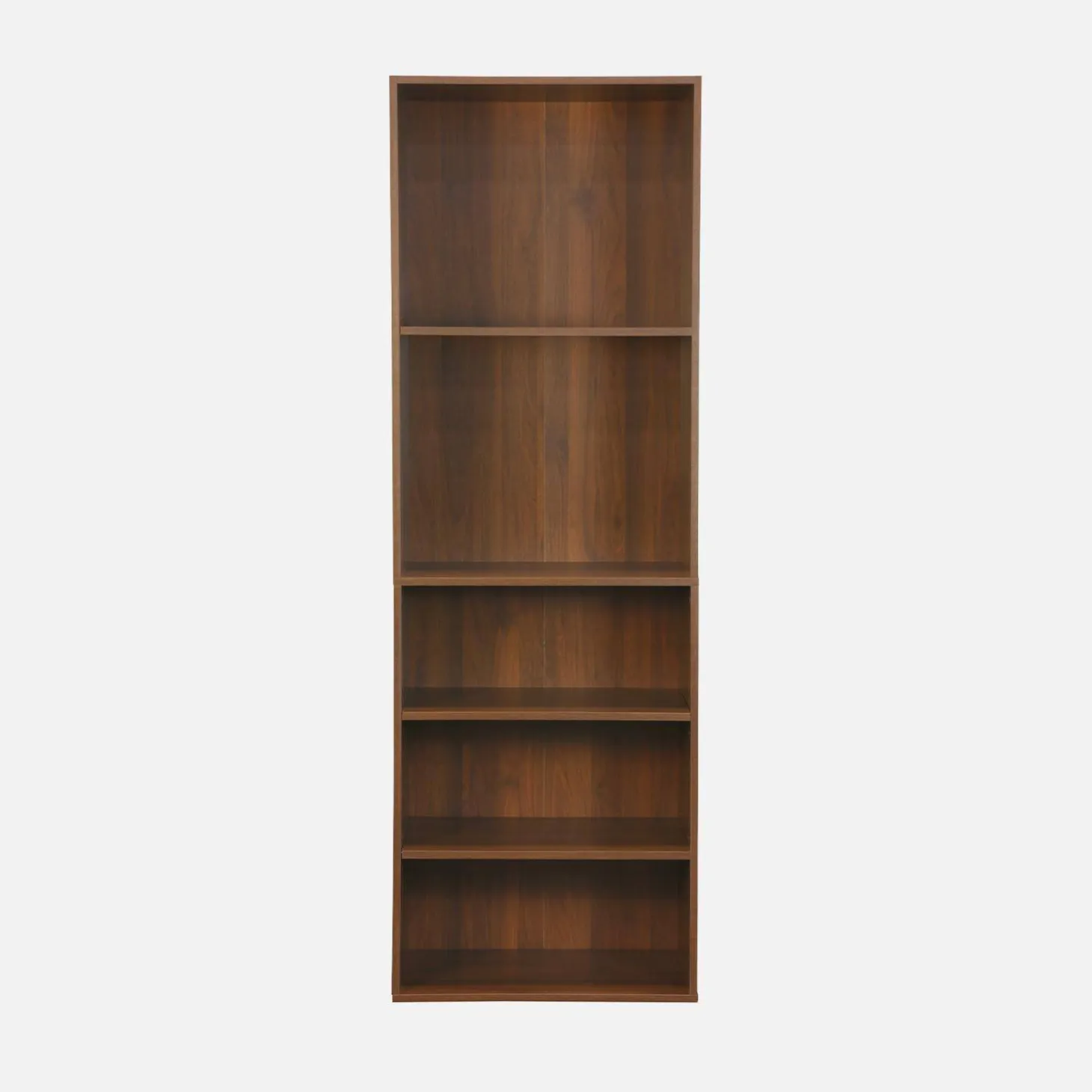 Wardrobe module with 5 shelves wood decor