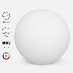 Wireless Outdoor LED Ball Light - 50cm