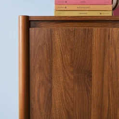 Wood decor buffet 2 doors 80cm