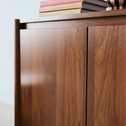 Wood decor buffet 2 doors 80cm