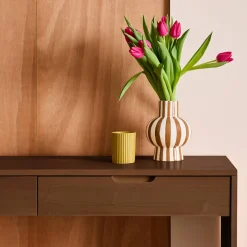 Wood Decor Console 2 Drawers 120 cm