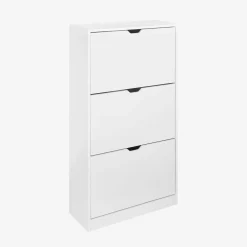 Wood Decor Shoe Cabinet with 3 Drawers