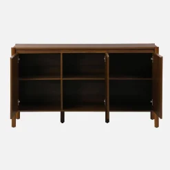 Wood decor sideboard 3 doors 140cm