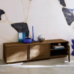 Wood decor TV stand 3 doors 180cm
