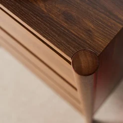 Wood effect chest of 4 drawers