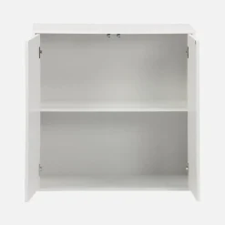 Wood effect storage unit, 2 doors, 70cm