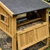 Wooden chicken coop, fir wood hen house