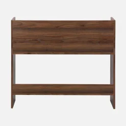Wooden decor desk with 2 storage compartments