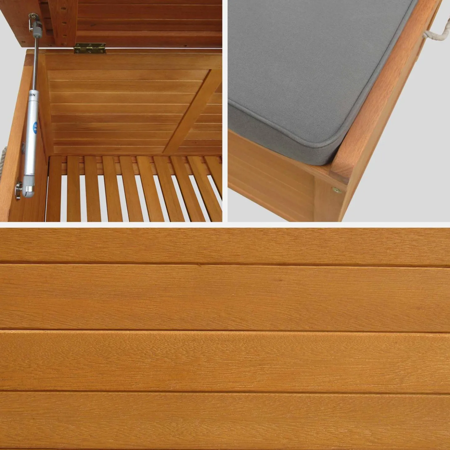 Wooden 200L garden storage box