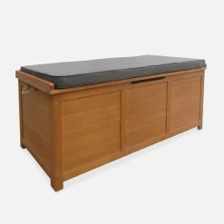 Wooden 200L garden storage box