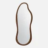 Wooden mirror