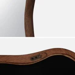 Wooden mirror