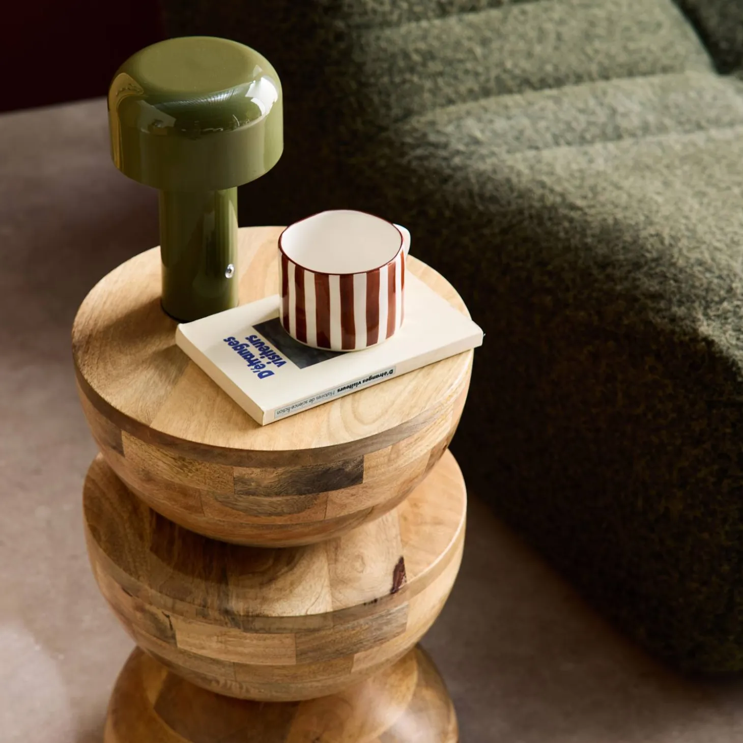 Wooden side table