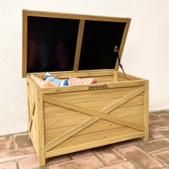 Wooden storage box