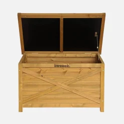 Wooden storage box